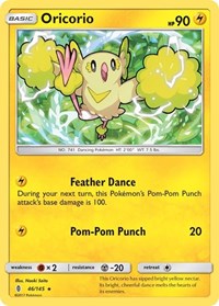Oricorio (46) (46/145) [SM Guardians Rising]