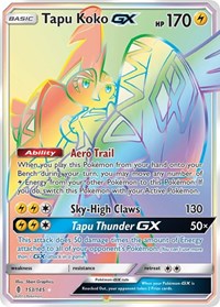 Tapu Koko GX (Secret) (153/145) [SM Guardians Rising]