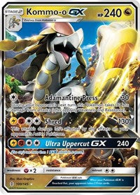 Kommo-o GX (100/145) [SM Guardians Rising]