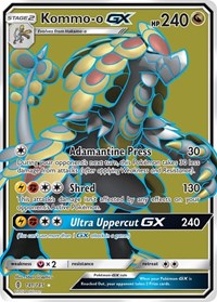 Kommo-o GX (Full Art) (141/145) [SM Guardians Rising]