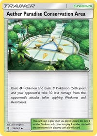 Aether Paradise Conservation Area (116/145) [SM Guardians Rising]