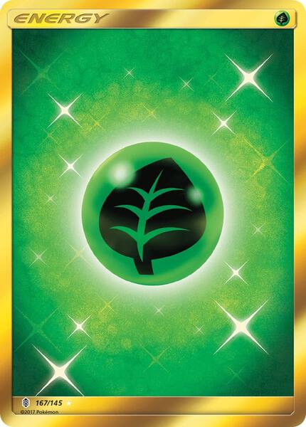 Grass Energy (Secret) (167/145) [SM Guardians Rising]