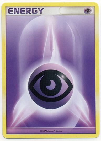 Psychic Energy (2007 Unnumbered D/P Style Non-Holo) [League and Championship Cards]