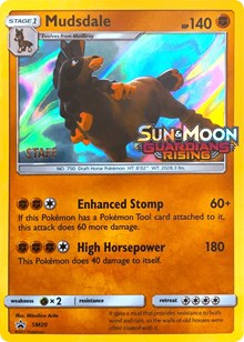 Mudsdale - SM20 (Prerelease) [Staff] (SM20) [SM Promos]
