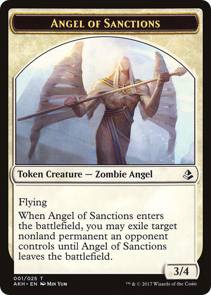 Angel of Sanctions // Drake Double-Sided Token (1 // 18) [Amonkhet]