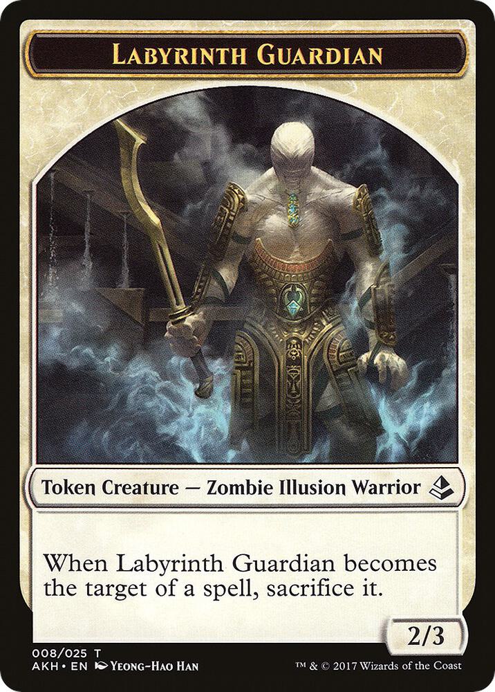 Labyrinth Guardian // Insect Double-Sided Token (8 // 19) [Amonkhet]