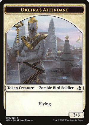 Oketra's Attendant // Beast Token (9 // 21) [Amonkhet]