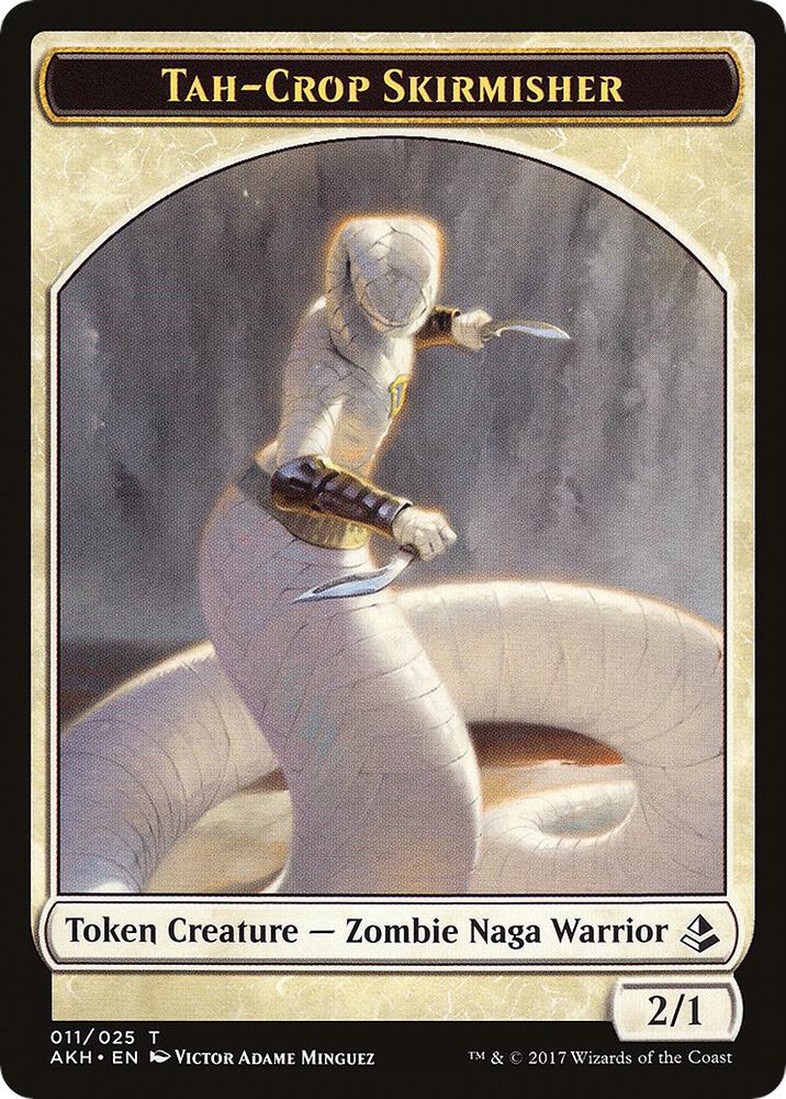 Tah-Crop Skirmisher // Cat Double-Sided Token (11 // 16) [Amonkhet]
