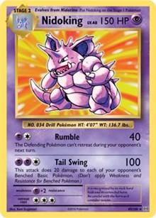 Nidoking - 45/108 (XY Evolutions) (045/108) [Deck Exclusives]