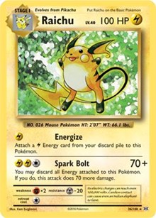 Raichu - 36/108 (XY Evolutions) (036/108) [Deck Exclusives]