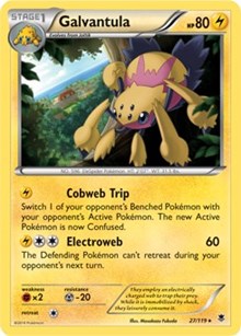 Galvantula - 27/119 (XY Phantom Forces) (027/119) [Deck Exclusives]