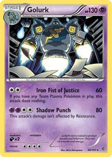 Golurk - 46/101 (BW Plasma Blast) (046/101) [Deck Exclusives]
