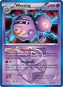 Weezing - 58/135 (BW Plasma Storm) (058/135) [Deck Exclusives]
