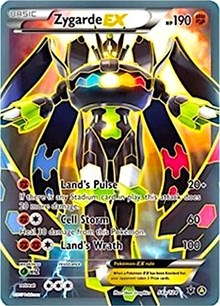 Zygarde EX - 54a/124 (054a/124) [Alternate Art Promos]
