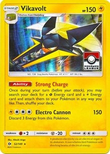 Vikavolt - 52/149 (Pokemon League) (052/149) [League and Championship Cards]