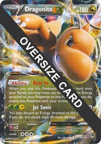Dragonite EX - 74/111 (074/111) [Jumbo Cards]