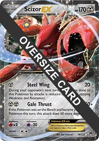Scizor EX - 76/122 (076/122) [Jumbo Cards]