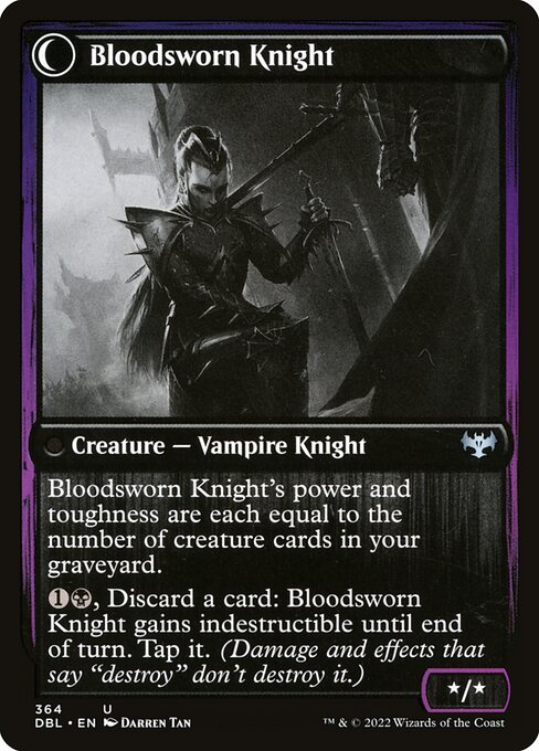 Bloodsworn Squire // Bloodsworn Knight (364) [Innistrad: Double Feature]