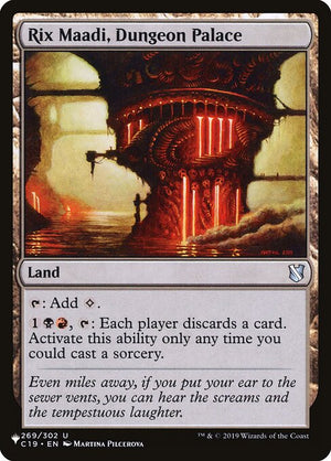 Rix Maadi, Dungeon Palace (C19-269) [The List]