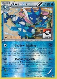 Greninja - 40/122 (Pokemon League) [4th Place] (040/122) [League and Championship Cards]