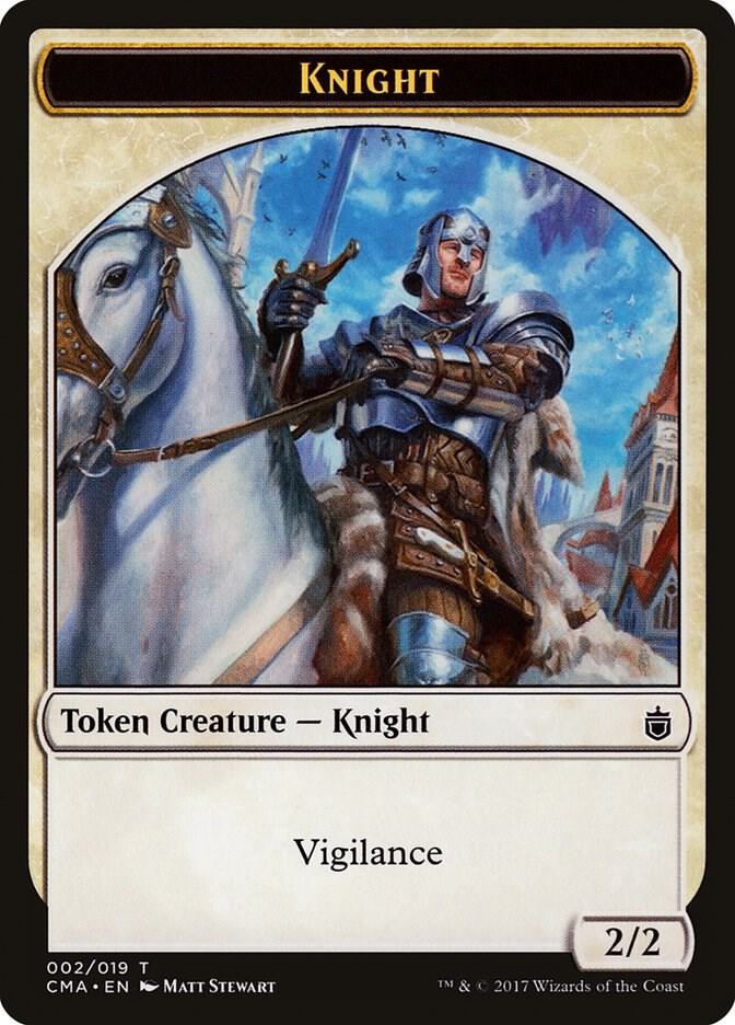 Knight Token (002) [Commander Anthology]