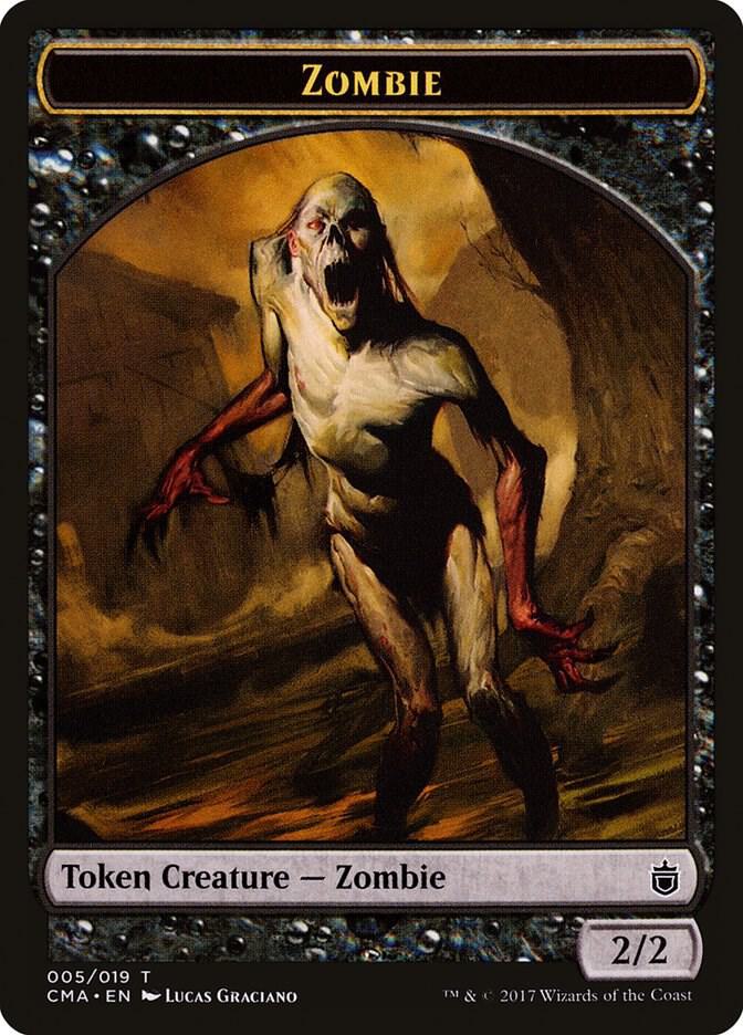 Zombie Token (005) [Commander Anthology]