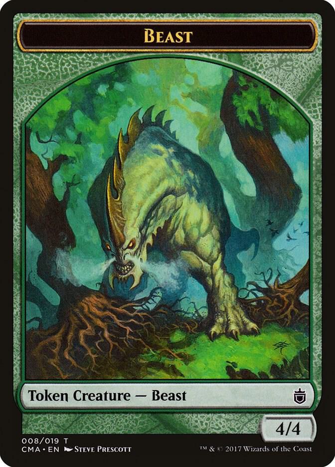 Beast Token (008) [Commander Anthology]