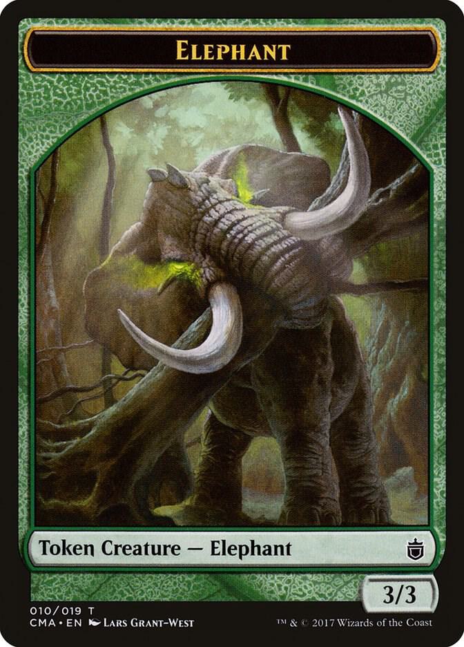 Elephant Token (010) [Commander Anthology]