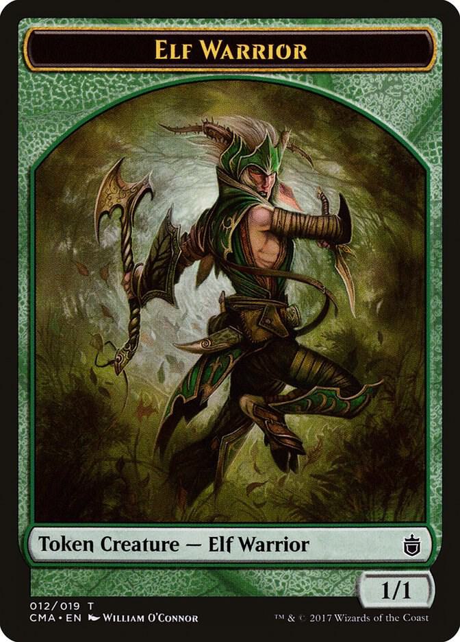 Elf Warrior Token (012) [Commander Anthology]