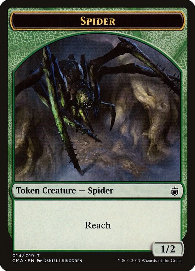 Spider Token (014) [Commander Anthology]
