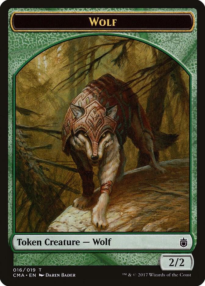 Wolf Token (016) [Commander Anthology]