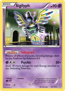 Sigilyph - 52/124 (052/124) [Deck Exclusives]