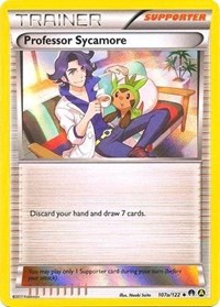 Professor Sycamore - 107a/122 (Holofoil) (107a/122) [Alternate Art Promos]