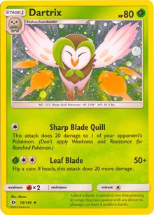 Dartrix - 10/149 (Cosmos Holo) (010/149) [Blister Exclusives]