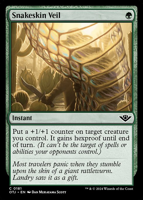Snakeskin Veil (181) [Outlaws of Thunder Junction]
