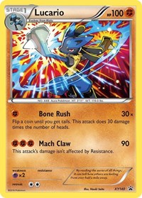 Lucario - XY140 (XY140) [XY Promos]