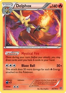 Delphox - 26/146 (XY Base Set) (026/146) [Deck Exclusives]