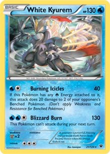 White Kyurem - 21/124 (XY Fates Collide) (021/124) [Deck Exclusives]