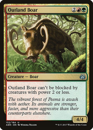 Outland Boar (132) [Aether Revolt]