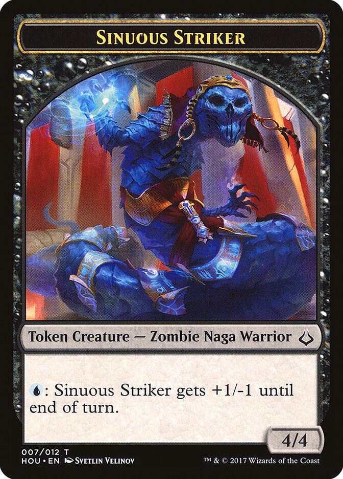 Sinuous Striker Token (7) [Hour of Devastation]