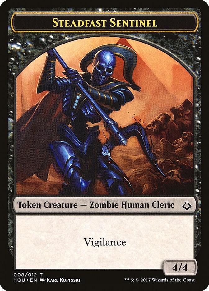 Steadfast Sentinel Token (8) [Hour of Devastation]