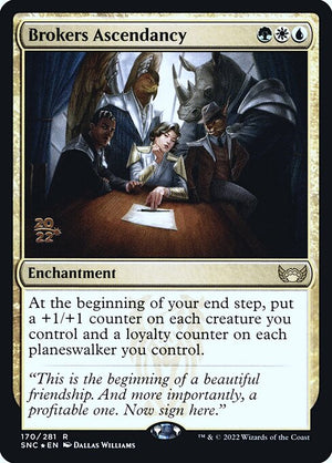 Brokers Ascendancy (170s) [Streets of New Capenna Promos]
