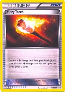 Fiery Torch - 89/106 (Sheen Holo) (089/106) [Miscellaneous Cards and Products]