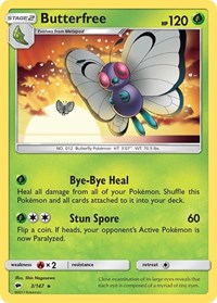 Butterfree (3/147) [SM Burning Shadows]