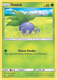 Oddish (4/147) [SM Burning Shadows]