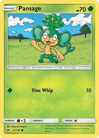 Pansage (12/147) [SM Burning Shadows]