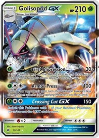 Golisopod GX (17/147) [SM Burning Shadows]