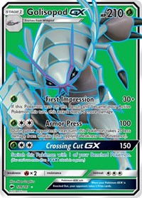 Golisopod GX (Full Art) (129/147) [SM Burning Shadows]