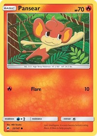 Pansear (22/147) [SM Burning Shadows]