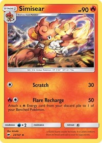 Simisear (23/147) [SM Burning Shadows]